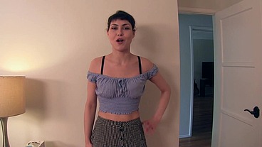 Stepmom made me eat my cum. TabooHandjobs