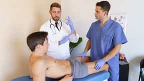 Patient Isaac Parker Gets Double Creampie By Doctor Johnny Ford and Quin Quire - Doctor Tapes