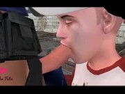 PC Emily: Episode 1: Dealing With A Mouthy Chav [FUTA on MALE]