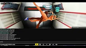 3D Cartoon Anime Chick Rides Dick Hard In Hot IMVU Game Action