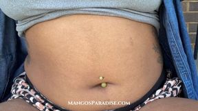 Belly Breaths | Belly Button & Stomach Fetish with Temptress Mango