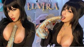 Elvira Cosplay JOI Teases and Instructs You to Jerk Off