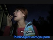 PublicAgent Lucy Gets my big cock in her behind the train station.