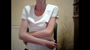 shaving armpits