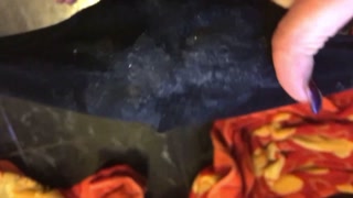 After Sex Hairy Pierced Creampie Pussy &amp; Panty