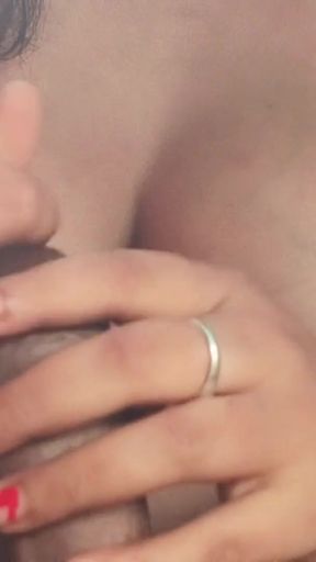 Breast Showing and penis message at home   Clip 1