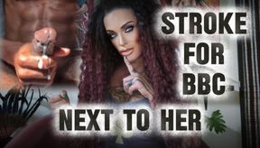 Home Wrecker Mistress Raven Makes You Stroke For BBC Next To Your Girlfriend