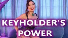 Keyholder's Power - Mz Kim - Locktober Chastity Keyholder Orgasm Control Power Femdom POV Asian Goddess WMV