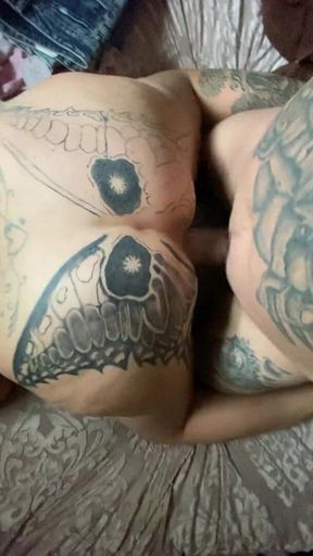 Sexy pawg wife jiggly backshots