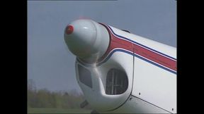 An Aviator Hungry for Pussy Bangs a Hot Redhead on the Grass
