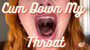Cum Down My Throat Fetish (mp4)