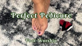 Temptress Mango's Perfect Pedicure - Toe Wiggling, Foot Worship, Polish Removal