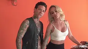 Hot Blonde Big Boob Slut Wife Nailed Hard In Front Of Wussy Cucked Husband By A Badass Studly Friend With Isabelle Deltore And Small Hands