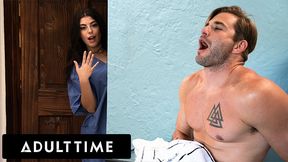 British masseuse Gal Ritchie stops being shocked and finishes the job with her mouth