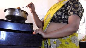 Stepmom Help Me to Cum & I Fucked Her in Kitchen