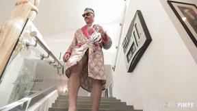 ”Inked Brunette Hot Girl Evelin Stone Prefers Massaging Meat”