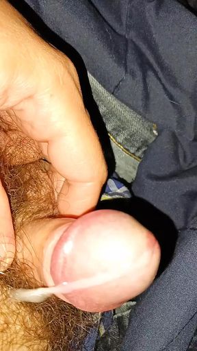 Small cock cumming