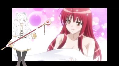 Thrown Headfirst Threeway Gushing With Redheads In Hentai Anime