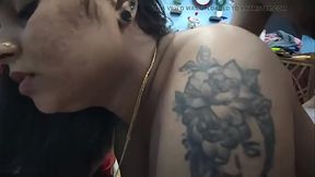 Cheating MILF gets ass licked and sucked on her big boobs