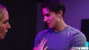 MILFY Married MILF Sierra Spunk Gets Her Pussy Worked Out By Fitness Instructor