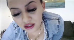 Horny teen home alone masturbation with dildo