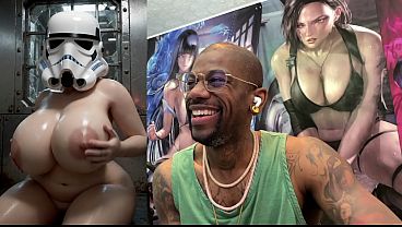 Ebony Slut Sucking On A Creamy Cock, Big Breast PAWG Storm Trooper, Tight Bald Pussy Ronald Mc Donald, Cumming On A Petite Blonde Bathroom Ornament, AI Generated