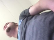 Foreskin Play while Camming Post Orgasm! Finger Foreskin, Tip Rubbing!