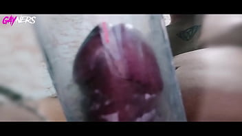 Solo Gay Boy Using Penis Pump And Jerking