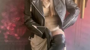Sniffing Leather