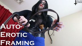 Auto Erotic Framing - AUDIO - belt around your neck and get ready for your end. the executrix has a humiliating end just right for you, face covered in your own cum for when they find you!