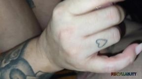 Beb&ecirc_ de cachorrinho,a bbw com seios grandes e rosados gozando