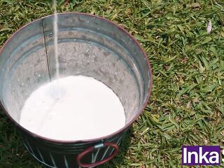 INKA SEX – Colombian with massive bazookas, I bang her clothed in THERIAN VACA.