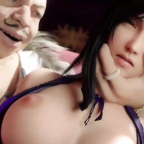 Tifa gets fucked in Don Corneos mansion