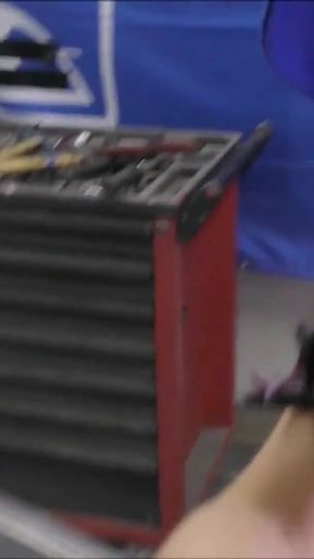 Jaw-dropping moment from &quot;Huge Cock Black Seduce two MILF to Fuck in Garage FFM 3some&quot;