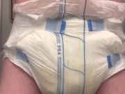 M4 Diaper wetting and soaking it