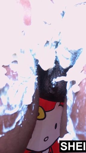 Sploshing Smearing Heavy Hangers and Pussy in Creamy Coconut Pie Saggy Titties Covered Messy Splosh, Food Fetish Sheisnovember