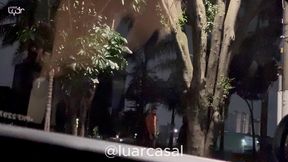 ela foi fodida por 3 na cabine de swing! com marido corno assistindo e direto a leite na bucetinha