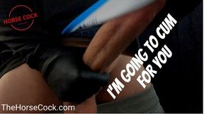 2023 Masculine Stripper Pony Sausage Masturbates Giant Milky Fuck-stick for Homosexual Solo Masculine Popshot Close Up