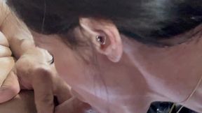 Strap On Stories - It Rains cum on my Huge TiTs from a Big Strap On Stretching & Resizing his HOLE ?