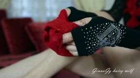 Mistress Changes Stockings and Changes Dress, Foot Fetish, Stockings Fetish, Shoes Fetish - Ginnagg