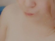 sexy onlyfans young milf girl rubbing her body in the shower