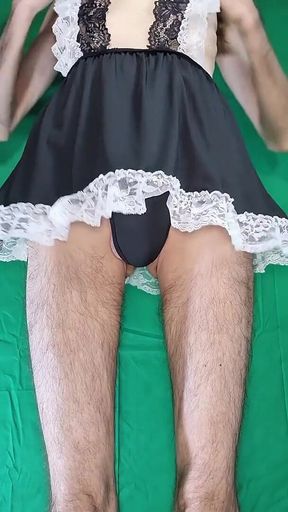 Maid Costume Try on!