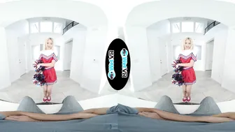 Seductive VR Cheerleader Kiara Cole Gets Wet and Wild