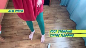 Hard floor barefoot stomping custom