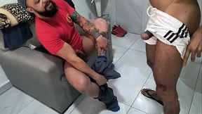 Fazendo o Bombeiro de putinha e humilhando ( Pr&eacute_via)