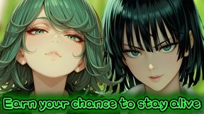 Tatsumaki and Fubuki want to play with their weak prey (Femdom JOI)