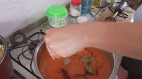 SFW - First time cooking for you