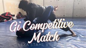 Competitive Gi match Sugar vs Lexa Stahl