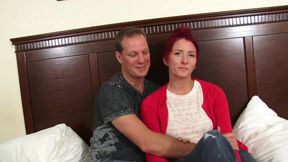 My wife and me fuck in front of the camera ...