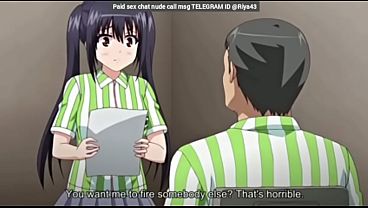 Lecherous boss gets intimate with his Asian harem